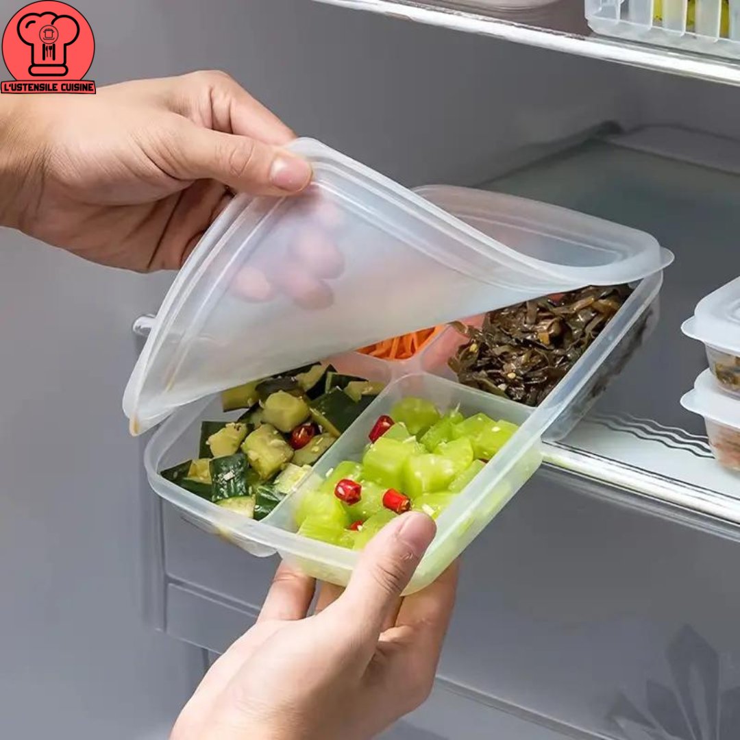 RANGEMENT FRIGO| Lot de trois FrigoBox™ - L'USTENSILE CUISINE
